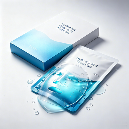 Hydrating Hyaluronic Acid Mask | Multi-Molecular HA for Deep Hydration & Long-Lasting Plump Skin