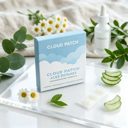 Cloud Patch Acne Patches | Ultra-Thin Hydrocolloid Spot Treatment, Invisible, Fast-Healing, No Scars