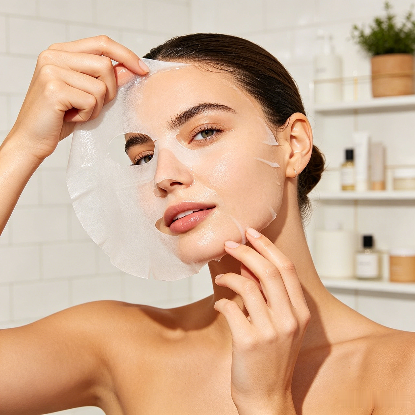 Hydrating Hyaluronic Acid Mask | Multi-Molecular HA for Deep Hydration & Long-Lasting Plump Skin