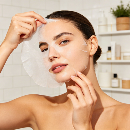 Hydrating Hyaluronic Acid Mask | Multi-Molecular HA for Deep Hydration & Long-Lasting Plump Skin